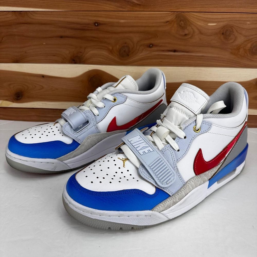 Air Jordan  Legacy 312 FN8902-161 Low White/University Red-White Men's size 9 US